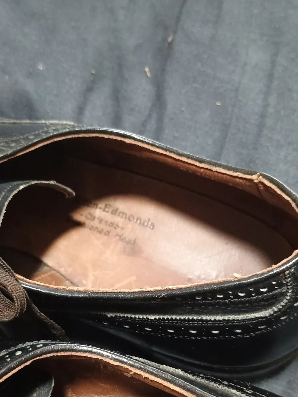 Allen Edmonds polished leather